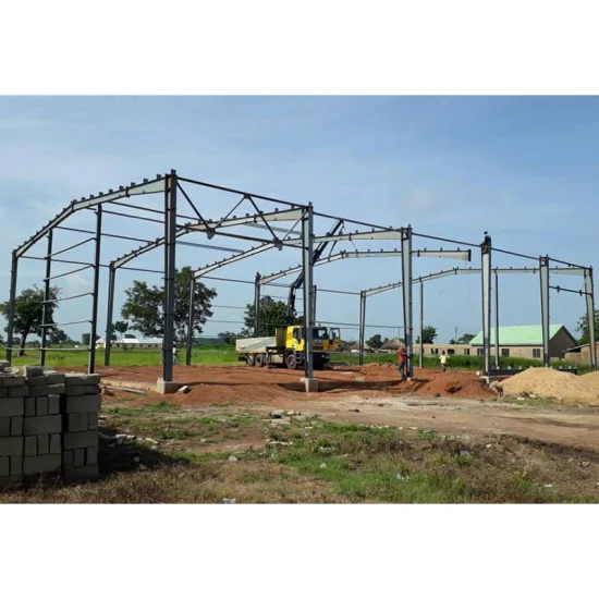 Затраты на строительство склада на Филиппинах Сборный склад строительных материалов с хорошим дизайном